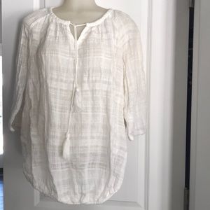 Maternity peasant blouse